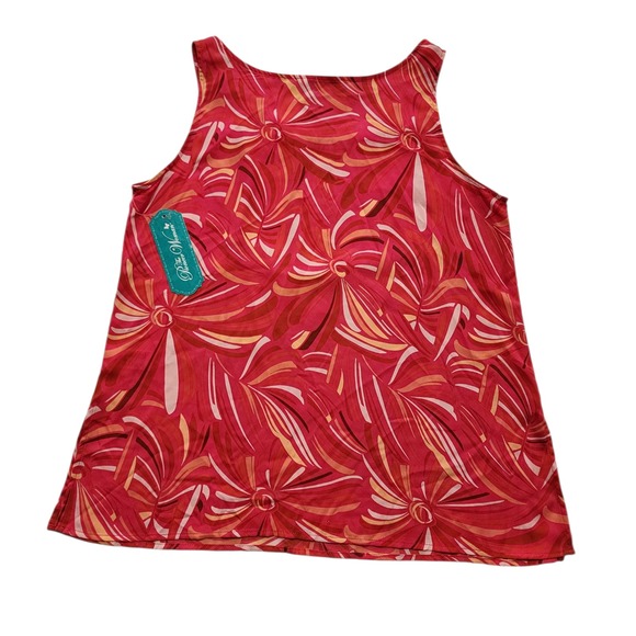 The Pioneer Women's Scoop Neck Tank Casual Printed Top Size Medium - Picture 4 of 5